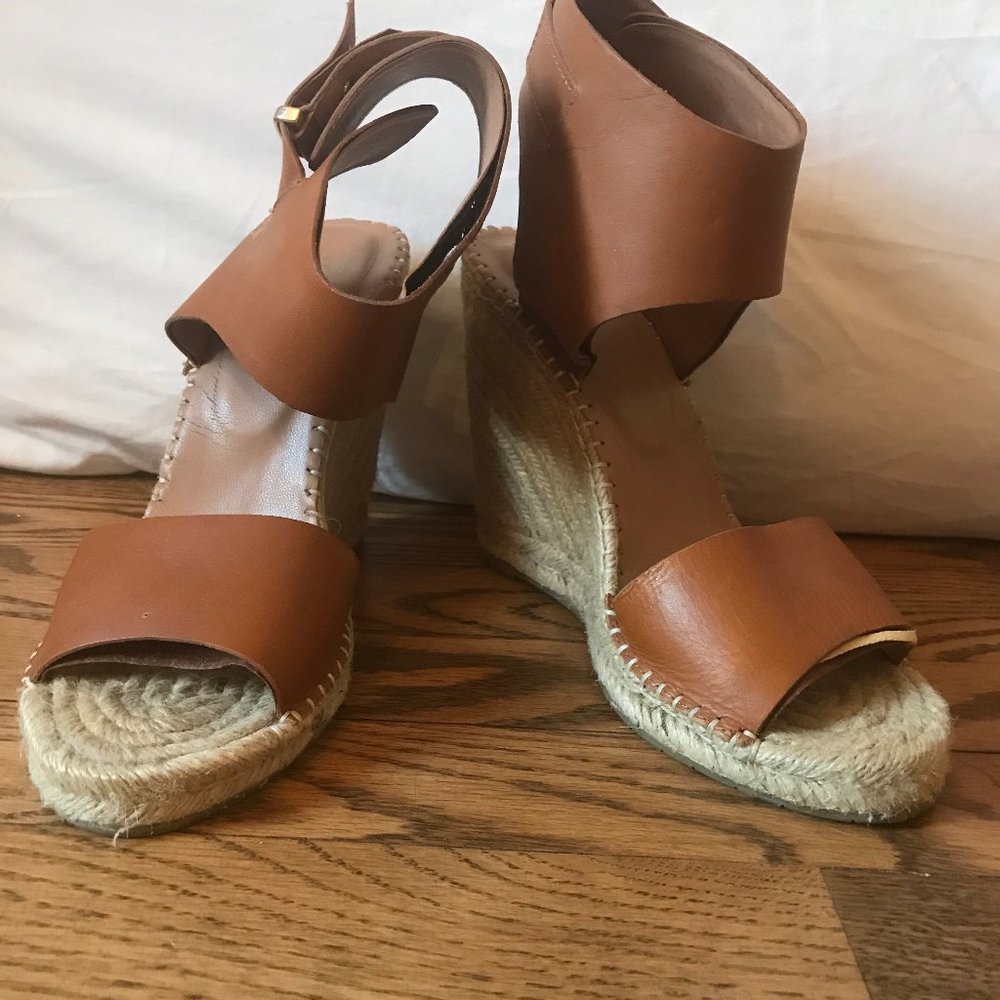 Joie Brown wedge
